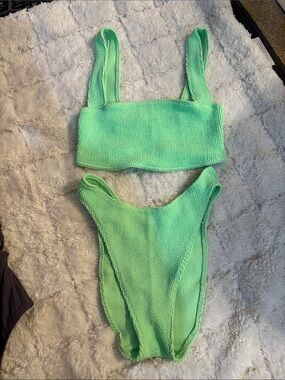 Women’s  Green two-Piece Swimsuit